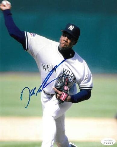 Athlon Sports CTBL-026248 Dwight & Doc Gooden موقع نيويورك يانكيز 8 × 10 بوصة. صورة - صورة ثلاثية الأبعاد من JSA in Saudi Arabia