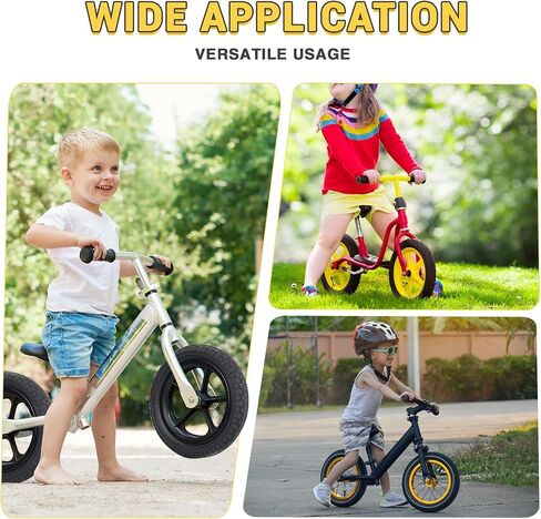 12/14/16 inch Bike Tire Anti-Slip 12/14/16 x 2.125 inch Foldable Replacement All Terrain 2 Pack with Levers for Kids Bicycle BMX Folding City Bike in Saudi Arabia