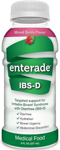 إنترايد IBS-D 12 حزمة من الدعم الغذائي المستهدف لمتلازمة القولون العصبي المصحوبة بالإسهال (IBS-D)، 8 أونصة in Saudi Arabia