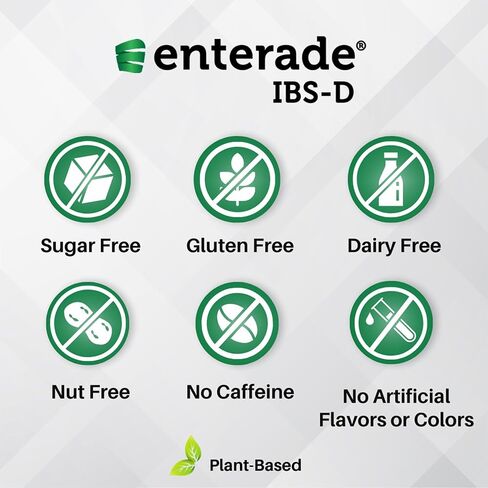إنترايد IBS-D 12 حزمة من الدعم الغذائي المستهدف لمتلازمة القولون العصبي المصحوبة بالإسهال (IBS-D)، 8 أونصة in Saudi Arabia