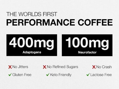 STRONG COFFEE COMPANY | BLACK | PREMIUM ORGANIC INSTANT BLACK COFFEE | 10 SINGLE SERVINGS PER PACK - Smooth Taste, Dairy Free, Keto Friendly, Gluten Free, Enjoy Hot or Cold, Just Add Water in Saudi Arabia