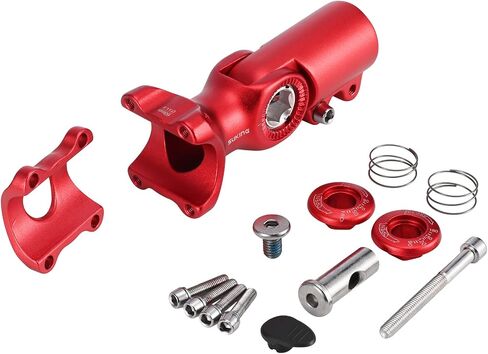 CYSKY Adjustable Bike Stem 25.4 31.8 Handlebar Adjustable 0-90 Degree 60/80/93/100mm, MTB Stem Handlebar Bike Stem Riser for Mountain Bike Road Bike City Cycling in Saudi Arabia