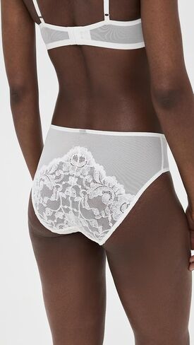 Natori Women's Peony Lace Hipster 776327, DK RASPBERRY, M in Saudi Arabia