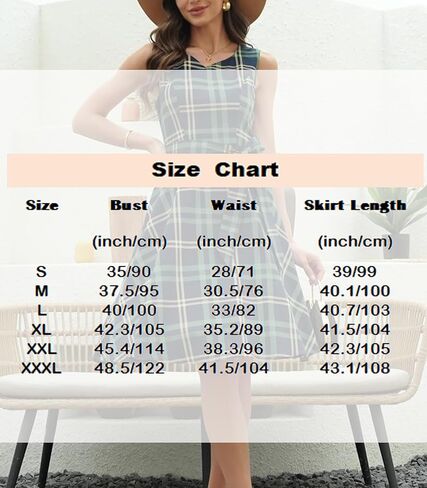 Girstunm 1950s Dresses for Women Sleeveless Audrey Hepburn Tea Party Swing Dress Retro Cocktail Dress with Pockets in Kuwait