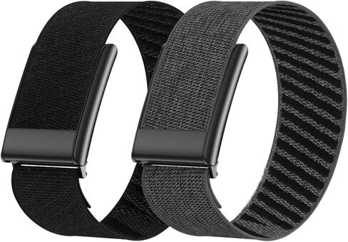أشرطة Vanet من النايلون متوافقة مع Whoop 5.0 Bands Peak، MG Life and One، حزام منسوج مرن قابل للتنفس رياضي وقابل للتعديل وقابل للتمدد للرجال والنساء [ليس للجيل 4]، عبوتان in Kuwait