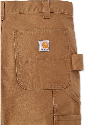 سروال Carhartt الرجالي Rugged Flex® ذو قصة مستقيمة على شكل بطة ومزدوج من الأمام in Saudi Arabia