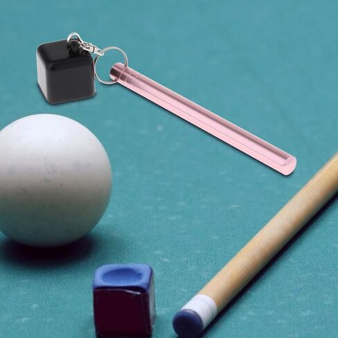 Billiard Cue Tip Pricker, Billiards Snooker Pool Cue Chalk Holder, Practical, Entertainment, Billiards Pocket,Chalker Holder in Saudi Arabia