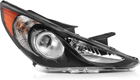 2011-2014 لتجميع المصباح الأمامي Hyundai Sonata لـ Sonata 2011-2014 مصنع المصنع Chrome Housing Amber Reflector Clel in Kuwait