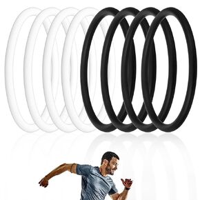 8pcs Patella Bands, Patellar Tendon Support Strap for Knee Pain Relief, Silicone Patellar Tendon Knee Strap for Men & Women in Basketball, Soccer, Running, Hiking Sports in Kuwait