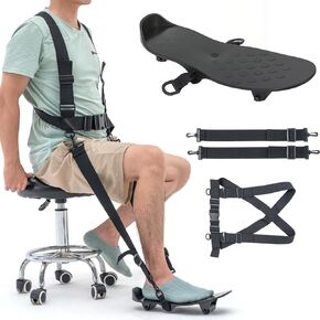 طقم مساعدات استبدال الركبة من KEDAO لانزلاق الركبة بحجم كبير، يمكن ارتداؤه، بدون استخدام اليدين، هادئ ومستقر، بعد العلاج الجراحي لـ ACL PCL MCL LCL in Kuwait