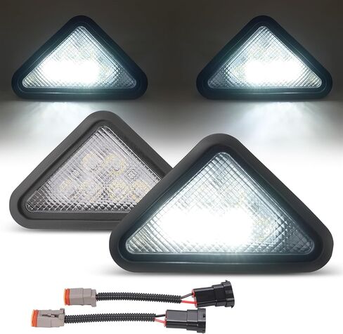 Hecasa LED Tail Light Kit متوافق مع Bobcat Skid Steer Loader S530 S550 S570 S590 S595 S630 S650 751 استبدال لعدسة 6670284 in Kuwait