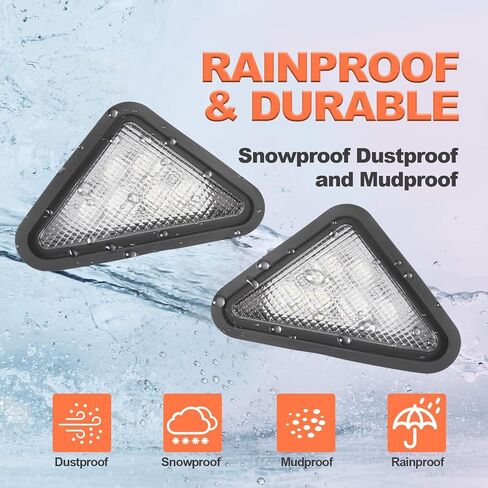 Hecasa LED Tail Light Kit متوافق مع Bobcat Skid Steer Loader S530 S550 S570 S590 S595 S630 S650 751 استبدال لعدسة 6670284 in Kuwait