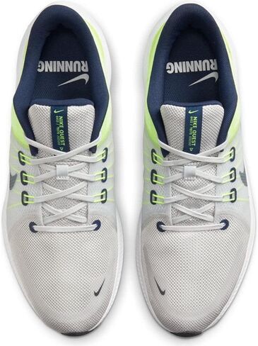 Nike Quest 4 Mens Running Trainers DA1105 Sneakers Shoes (المملكة المتحدة 10.5 US 11.5 EU 45.5 ، فوتون غبار منتصف الليل 003) in Kuwait