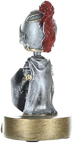 جائزة Decade Awards Knight Bobblehead Mascot Trophy - بطول 15.24 سم | جائزة الفارس المحفور - خصصها الآن in Saudi Arabia
