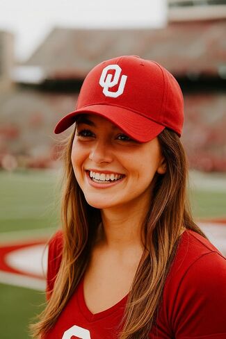 Officially Licensed Oklahoma University Primary Team Logo MVP Hat Classic Adjustable Embroidered Structured Baseball Sports Cap in Saudi Arabia
