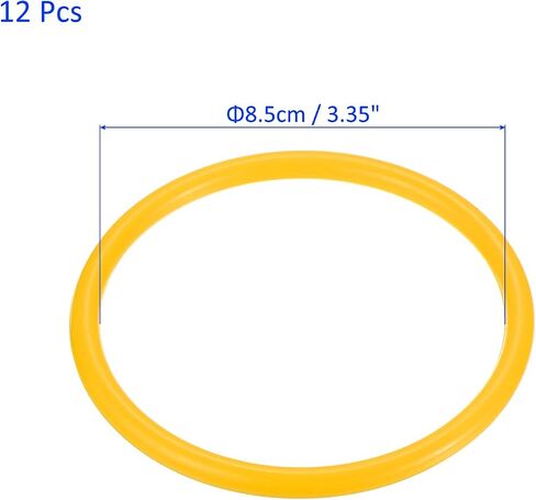 Carnival Toss Rings - Plastic Round Throw Hoops Apply to Parties/Interactive Games in Saudi Arabia