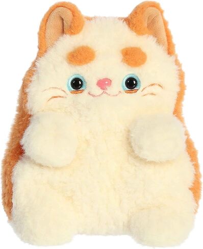 Aurora® Playful Mewmews™ Cheddar Stuffed Animal - Adorable Companions - Endless Play Possibilities - Orange 7 Inches in Saudi Arabia