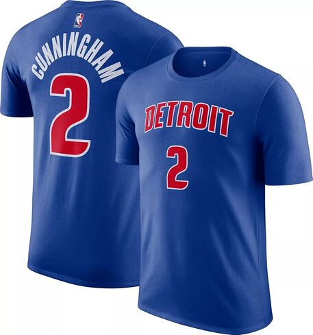 تي شيرت Cade Cunningham Detroit Pistons NBA Kids Youth 4-20 Blue Icon Edition Performance Jersey in Kuwait