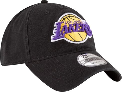 نيو إيرا للجنسين-الكبار NBA Core Classic 9TWENTY كرة السلة أسود بديل قابل للتعديل قبعة مقاس واحد يناسب الجميع in Kuwait