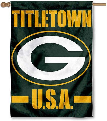 WinCraft NFL Green Bay Packers 47203011 علم عمودي، صغير، أسود in Kuwait