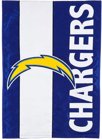 علم الحديقة المزخرف من Team Sports America LA Chargers، متعدد الألوان in Kuwait