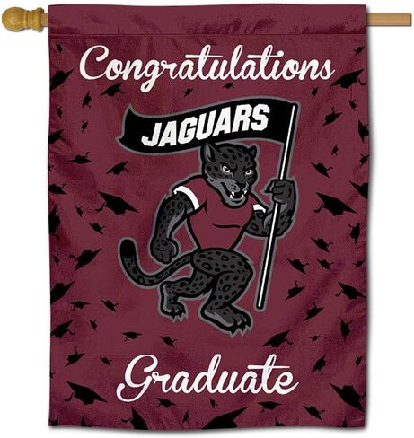 Texas A&M San Antonio Jaguars College Graduation Gift Banner Flag in Saudi Arabia