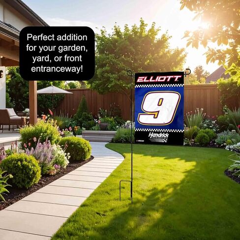 Chase Elliott Garden Flag and Flagpole Mount in Saudi Arabia