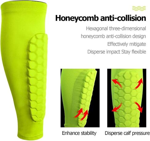 Ski Shin Guards, Ski Guards Socks, Breathable Elastic Anti-Collision Leggings for Skiing in Saudi Arabia
