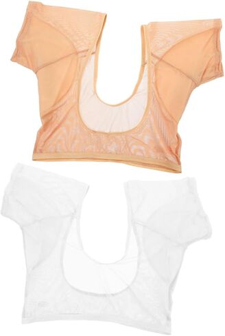 LIFKOME Sweat-absorbent Vest Sweat Vest Vests Washable Sweat Shirt Underarm Vest Underarm Shirt Sweat-proof Vest in Saudi Arabia