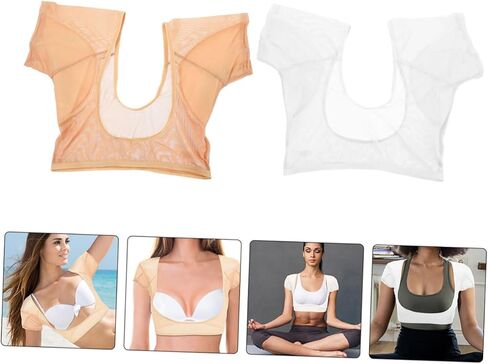 LIFKOME Sweat-absorbent Vest Sweat Vest Vests Washable Sweat Shirt Underarm Vest Underarm Shirt Sweat-proof Vest in Saudi Arabia