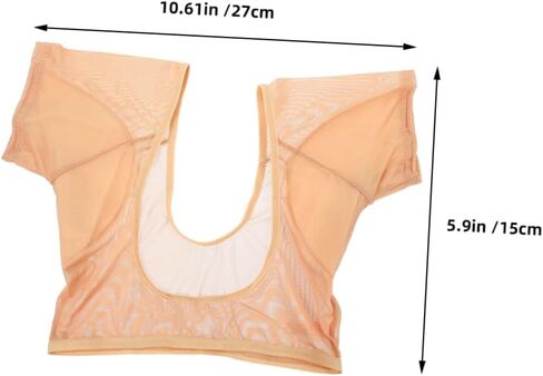 LIFKOME Sweat-absorbent Vest Sweat Vest Vests Washable Sweat Shirt Underarm Vest Underarm Shirt Sweat-proof Vest in Saudi Arabia