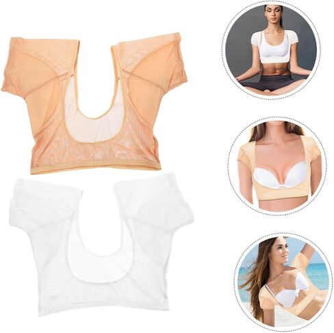 LIFKOME Sweat-absorbent Vest Sweat Vest Vests Washable Sweat Shirt Underarm Vest Underarm Shirt Sweat-proof Vest in Saudi Arabia