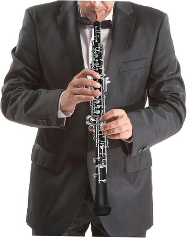 Yardwe Oboe for Symphony Practice Key c Oboe Semi-automatic Keys Sturdy Accessories in Saudi Arabia
