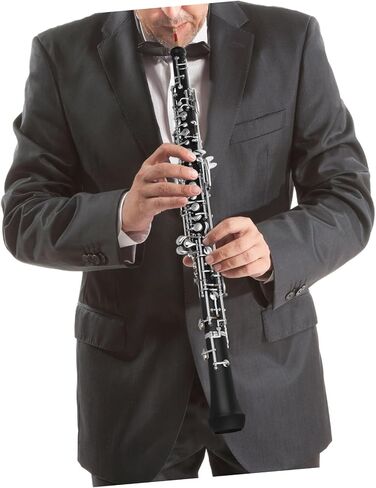 Professional Oboe Instrument Key c Semi-automatic Mechanism High Pitch Accurate Tuning for Orchestra Symphony Practice Performance Comfortable Grip Fine Tuning Accessories Pack in Saudi Arabia