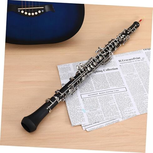 Professional Oboe Instrument Key c Semi-automatic Mechanism High Pitch Accurate Tuning for Orchestra Symphony Practice Performance Comfortable Grip Fine Tuning Accessories Pack in Saudi Arabia