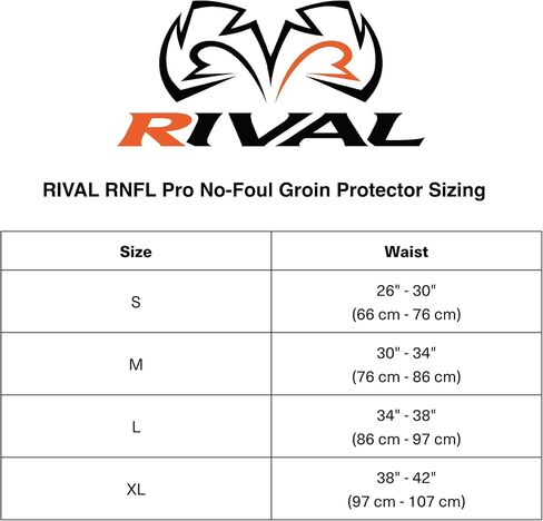 واقي الفخذ RIVAL Boxing RNFL Pro No-Foul - ملاءمة صحيحة تشريحيًا، وحماية لا مثيل لها للكلى، وبطانة من الألياف الدقيقة in Kuwait