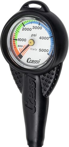 مجموعة معدات الغوص CRESSI Start Scuba Diving كاملة مع Start 2.0 BCD - مقياس SPG صغير - مجموعة منظم مضغوط AC2 مجمعة بالكامل، كبيرة in Saudi Arabia