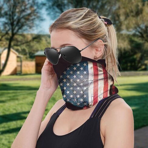 Scary Smile Cooling Neck Gaiter Face Mask Lightweight Sun Protection Bandana Multifunctional Outdoor Headwear Cycling Hiking in Saudi Arabia