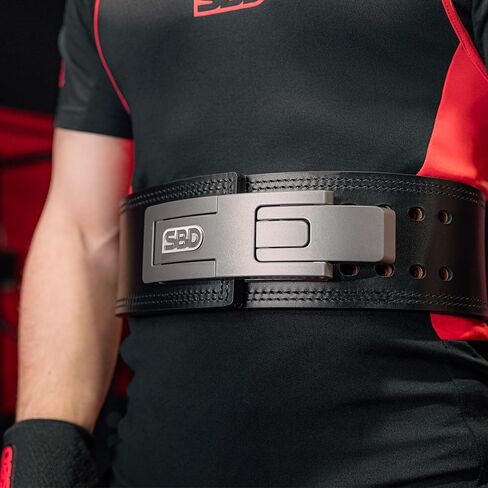 SBD Premium 13mm Powerlifting & Weight Lifting Belt – British Manufactured Gym Belt for Squats, Deadlifts & Strength Training Lever Weight Lifting Belt in Saudi Arabia