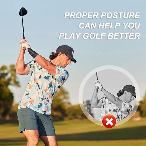 panthra Golf Wrist Training Aid, Golf Wrist Brace, Firm Fit, Hand Gesture Practice Tool Wrist Correction, Suitable for Beginners to Train Grip and Swing Training Aids (Black) in Saudi Arabia