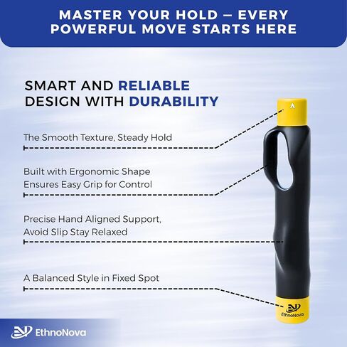 Golf Grip Trainer, Right-Handed Training Aid, Hand Position and Swing Improvement Tool, Blue in Saudi Arabia