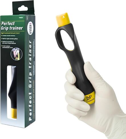 Golf Grip Trainer, Right-Handed Training Aid, Hand Position and Swing Improvement Tool, Blue in Saudi Arabia
