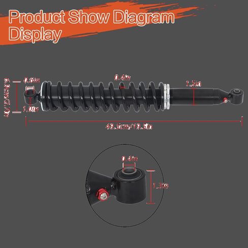 2PS Rear Shocks Replacement for Honda Rincon 650 2003-2005 680 2006-2014 52400-HN8-003 52400-HN8-A61 in Saudi Arabia