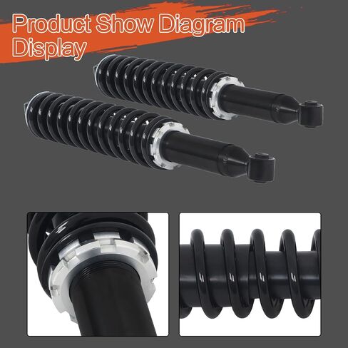 2PS Rear Shocks Replacement for Honda Rincon 650 2003-2005 680 2006-2014 52400-HN8-003 52400-HN8-A61 in Saudi Arabia