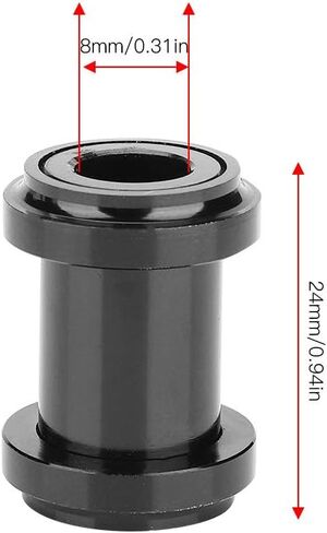 VGEBY Bushing Rear Shock Mount Hardware, Aluminium Alloy Shock Absorber Adapter Accessory(24 * 8mm) Rear Shock Mounting Hardware Rear Shock Mounting Hardware 8Mm Rear in Saudi Arabia