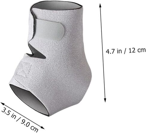 OUNONA Elastic Ankle Sleeve Sports Ankle Protector for Injury Prevention Comfortable Compression Sleeve for Running Basketball Soccer and Outdoor Activities Unisex in Saudi Arabia