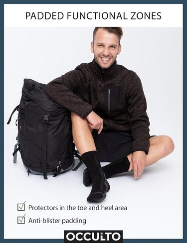 Occulto Men Merino Thermal Socks Pack of 3 (model: Erik) in Saudi Arabia