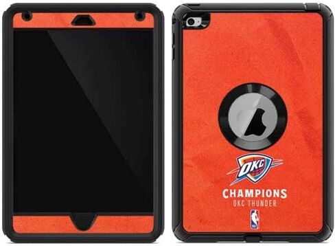 Skinit Decal Phone Skin Compatible with OtterBox Defender iPad mini 4 - Officially Licensed 2025 NBA Champions Oklahoma City Thunder Design in Saudi Arabia