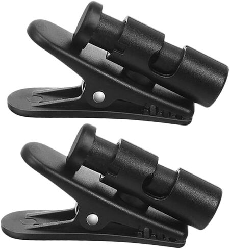 2pcs Earphone Wire Clip Headset Wire Clip for Earphone Cable Management Sports Ready Rotation Microphone Fastener in Saudi Arabia