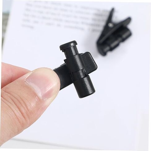 2pcs Earphone Wire Clip Headset Wire Clip for Earphone Cable Management Sports Ready Rotation Microphone Fastener in Saudi Arabia